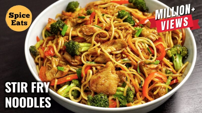 Chicken Stir Fry With Noodles