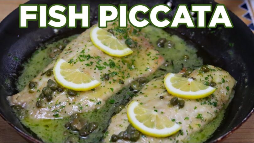 Easy Fish Piccata Recipe