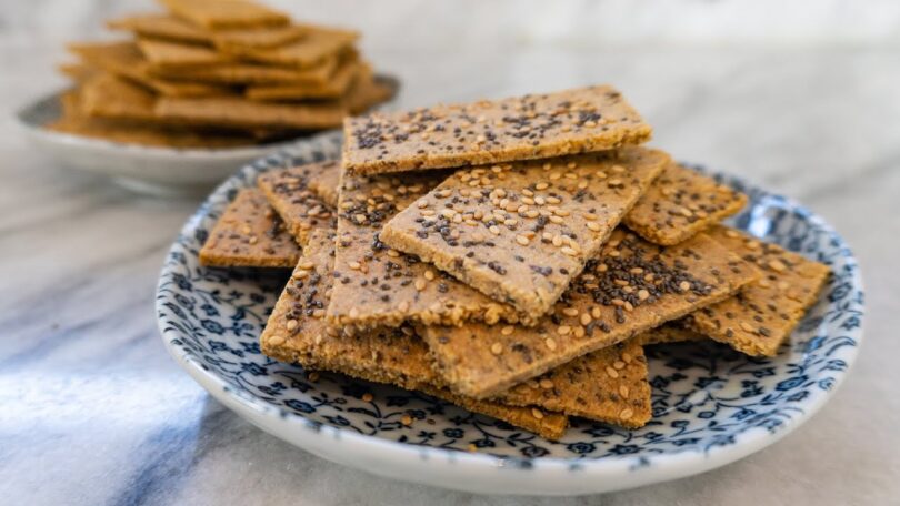 Almond Flax Crackers Recipe