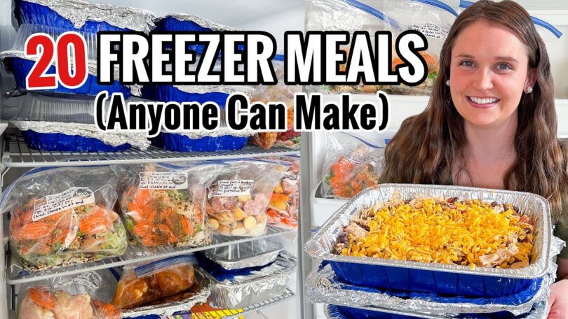 20 Easy Freezer Meals