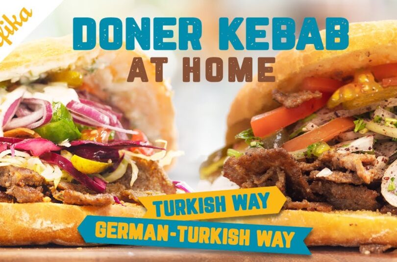 How to Make Turkish DÖNER KEBAB At Home
